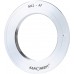 Manual lens adapter ring M42-MAF