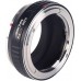 Manual lens adapter ring K/AR-FX