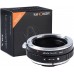 Manual lens adapter ring MAF-M4/3