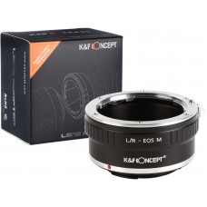 Manual lens adapter ring L/R-EOS M