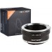 Manual lens adapter ring L/R-EOS M