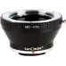 Manual lens adapter ring MD-P/Q
