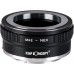 Manual lens adapter ring II Copper M42-NEX