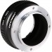 Manual lens adapter ring II Copper M42-NEX
