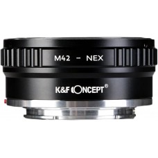 Manual lens adapter ring II Copper M42-NEX