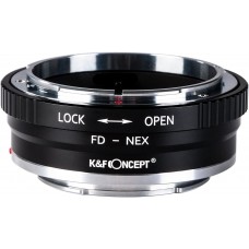 Manual lens adapter ring II Copper FD-NEX