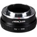 Manual lens adapter ring II Copper M42-FX