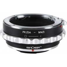 Manual lens adapter ring PK/DA-M4/3
