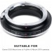 Manual lens adapter ring EOS-GFX