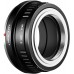Manual lens adapter ring M42-NIK Z