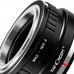 Manual lens adapter ring M42-NIK Z