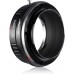 Manual lens adapter ring MD-EOS R