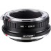 Manual lens adapter ring NIK-EOS R