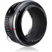 Manual lens adapter ring NIK-EOS R