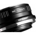Manual lens adapter ring NIK-EOS R