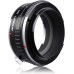 Manual lens adapter ring MAF-EOS R