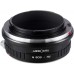 Manual lens adapter ring PK-EOS R