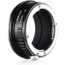 Manual lens adapter ring PK-EOS R