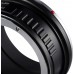Manual lens adapter ring PK-EOS R