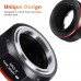 Manual lens adapter ring III generation M42-NEX