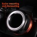 Manual lens adapter ring III generation M42-NEX