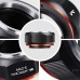 Manual lens adapter ring III generation M42-NEX