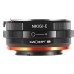 Manual lens adapter ring III generation NIK(G)-NEX