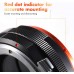 Manual lens adapter ring III generation NIK(G)-NEX
