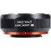 Manual lens adapter ring III generation M42-M4/3