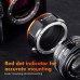 Manual lens adapter ring III generation PK-NEX