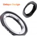 Manual lens adapter ring III generation NIK-EOS