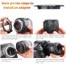 Manual lens adapter ring III generation NIK-EOS