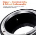 Manual lens adapter ring III generation FD-M4/3