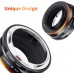 Manual lens adapter ring III generation FD-FX
