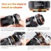 Manual lens adapter ring III generation OM-M4/3