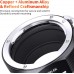 Manual lens adapter ring III generation PK-FX