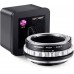 Manual lens adapter ring PK/DA-EOS R