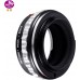 Manual lens adapter ring PK/DA-EOS R