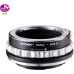Manual lens adapter ring PK/DA-EOS R