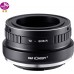 Manual lens adapter ring T2-EOS R