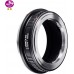 Manual lens adapter ring K/AR-EOS R