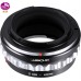 Manual lens adapter ring PK/DA-NIK Z