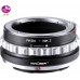 Manual lens adapter ring PK/DA-NIK Z
