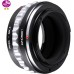 Manual lens adapter ring PK/DA-NIK Z