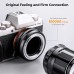 Manual lens adapter ring IV generation M42-FX
