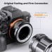 Manual lens adapter ring IV generation M42-NEX