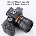 Manual lens adapter ring IV generation NIK-NEX