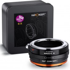Manual lens adapter ring IV generation NIK(G)-NEX