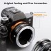 Manual lens adapter ring IV generation MD-NEX