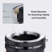 Manual lens adapter ring IV generation MD-NEX
